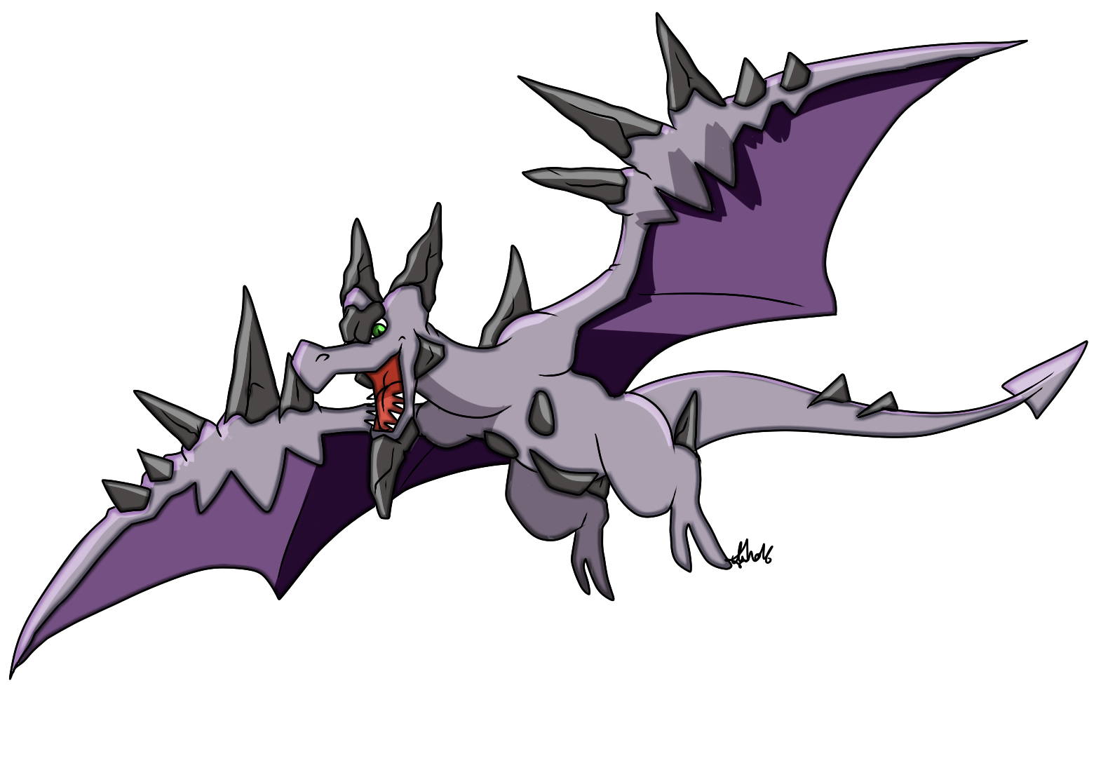 Slideshow mega shiny aerodactyl 